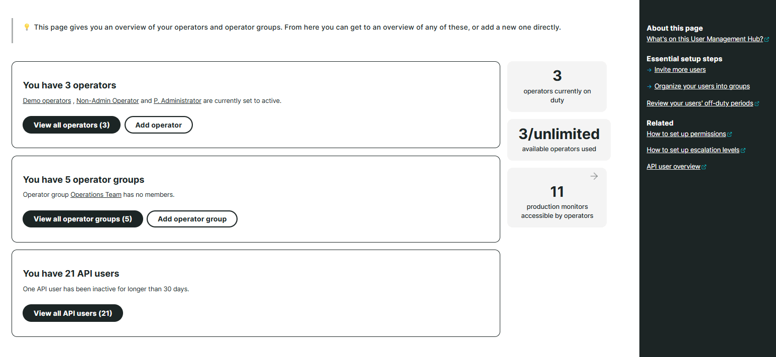 User Management Hub