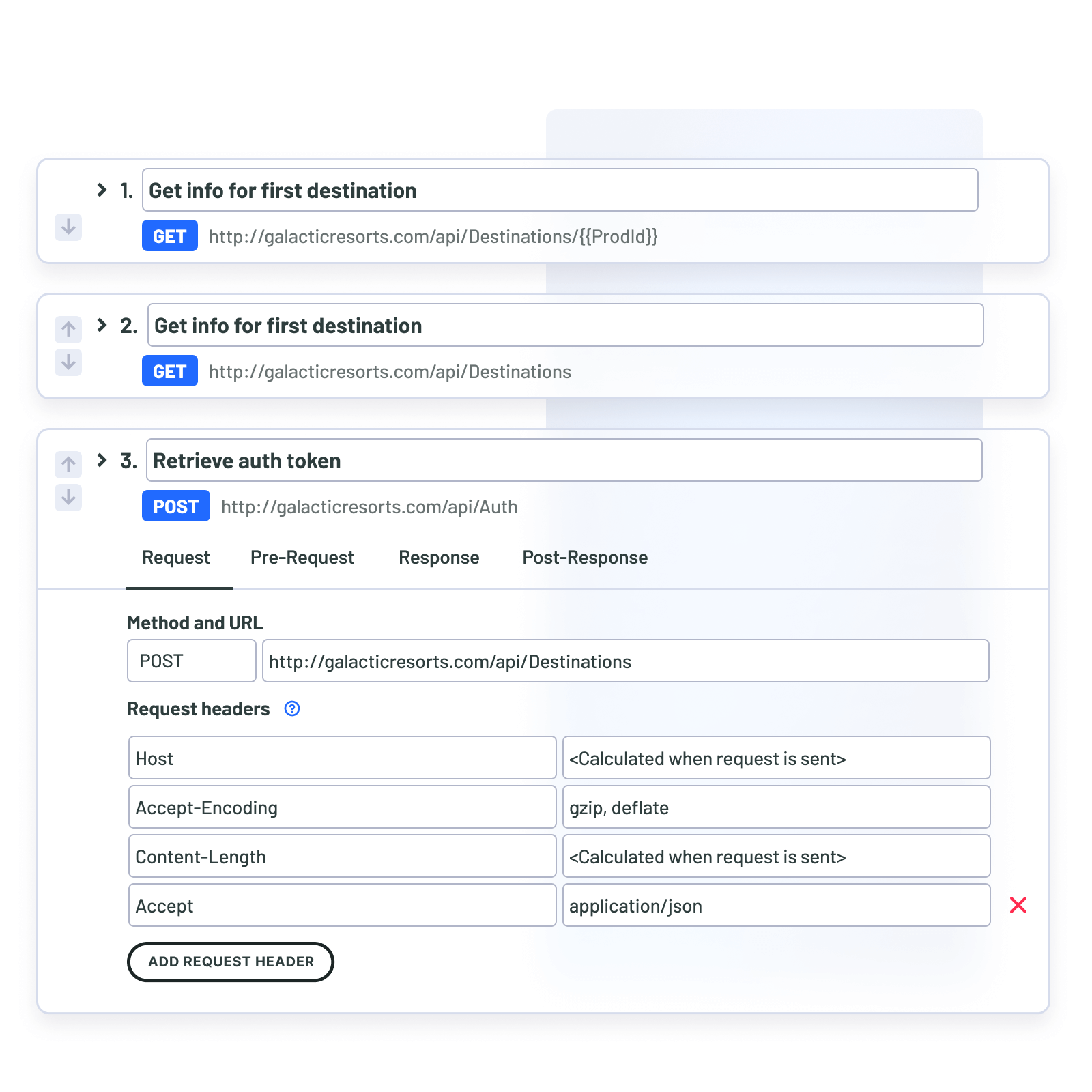 Der visuelle Code-Editor für die einfache Einrichtung der API-Überwachung